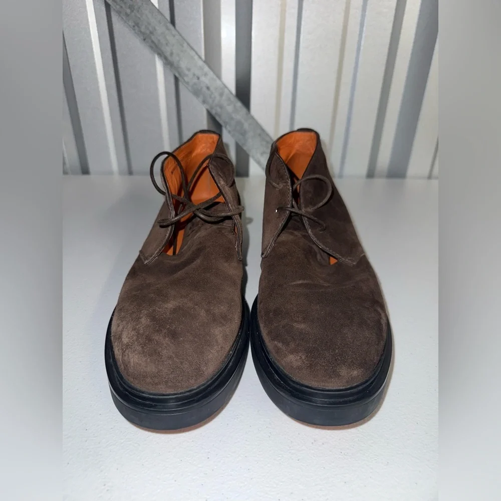 Santoni Suede desert Chukka boots size 9 1/2